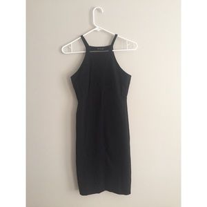 Small fitted black dress from NastyGal